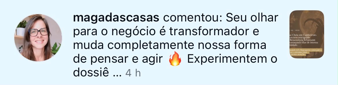 Depoimento real de cliente do Dossiê 3